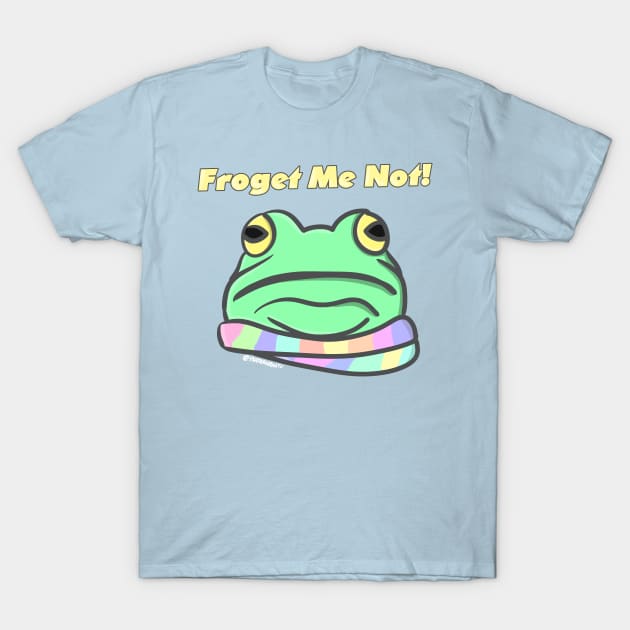 Froget me not T-Shirt by Materiaboitv